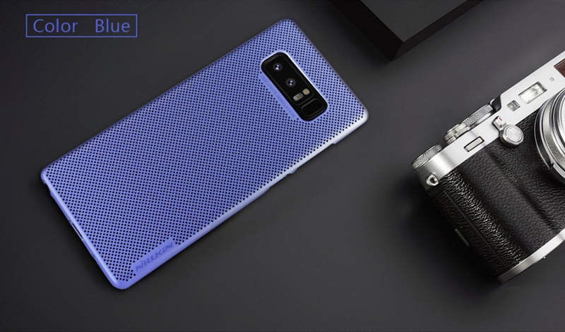 Ốp Lưng Samsung Galaxy Note 8 Dạng Lưới Hiệu Nillkin Air Case được làm từ nhựa Policacbonat, thiết kế cực mỏng siêu nhẹ giúp bảo vệ cho điện thoại tốt, ít bám bẩn, cầm chắc tay.